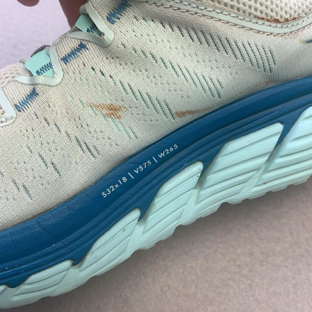 Hoka One One Gaviota 3 Shoes Womens Size 7.5 Green Running Sneakers Cushioned - Picture 13 of 14
